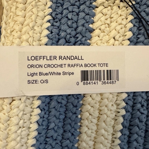 Loeffler Randall Orion Crochet Raffia Bag NWT - Picture 4 of 7